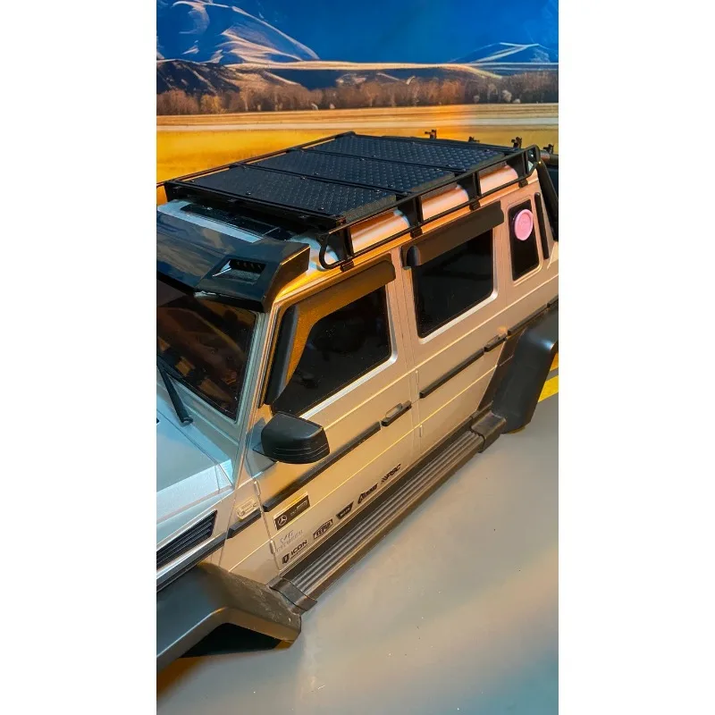 Side Window Visor Rain Guard Set for KM BG630 G550 KM6 KM5 1/8 RC Off-road Crawler, Deflector Upgrade Parts Accessories