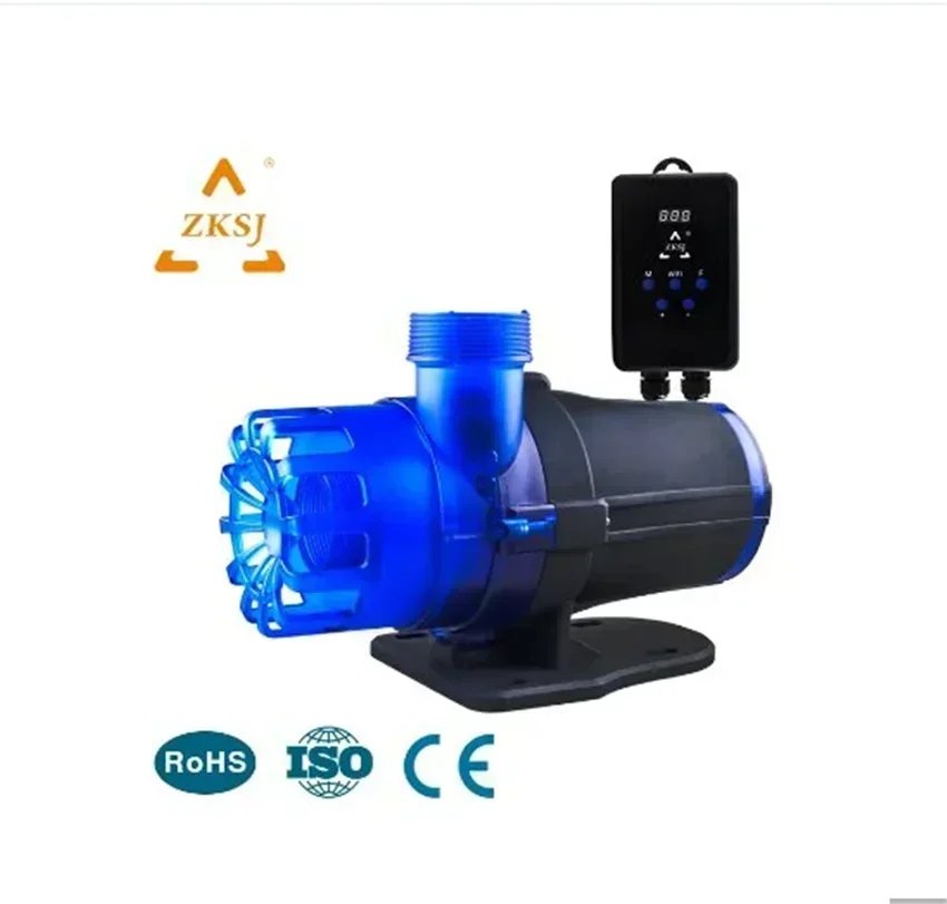 ZKSJ Electric DC 24V acquario ad alta pressione pompa ad acqua sommergibile Reef marine Aquarium fish tank Pump