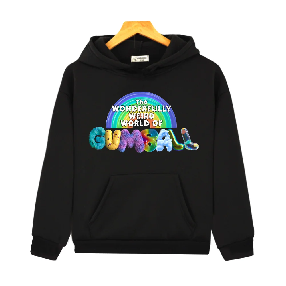 

The Wonderfully Weird World of Gumball Hoodie Sweatshirts Graphic Clothes Printed Pocket Streetwear Cute Cartoon HighQuality