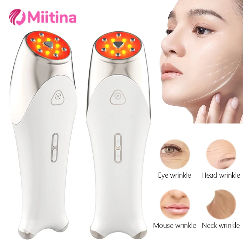 Alta freqüência Microcorrente Face Lift Dispositivos, rejuvenescimento da pele, rejuvenescimento da pele EMS, apertando a máquina, anti-envelhecimento cuidados de beleza