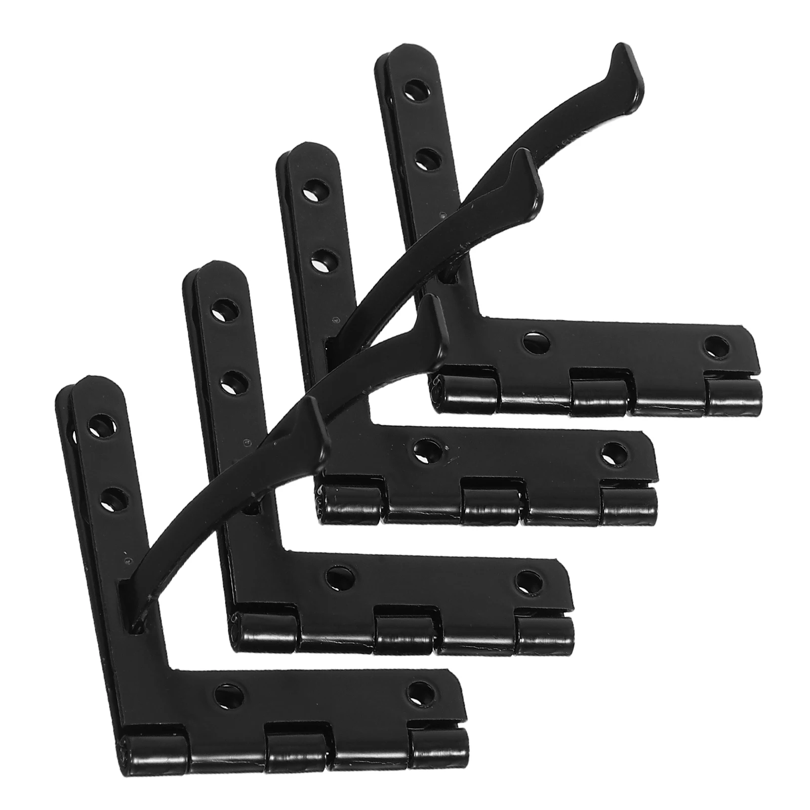 

4Pcs Small Metal Hinges L-Shaped 90 Degree Opening 31x41mm Decorative Replacement Hinges for Wooden Box Door Hinge Supplies