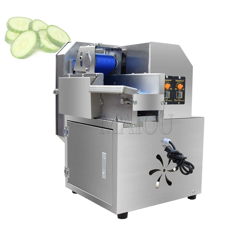 

Industrial Vegetable Cutting Machine Leek Chopper Machine Commercial Electric Slicer Onion Cutter Machine