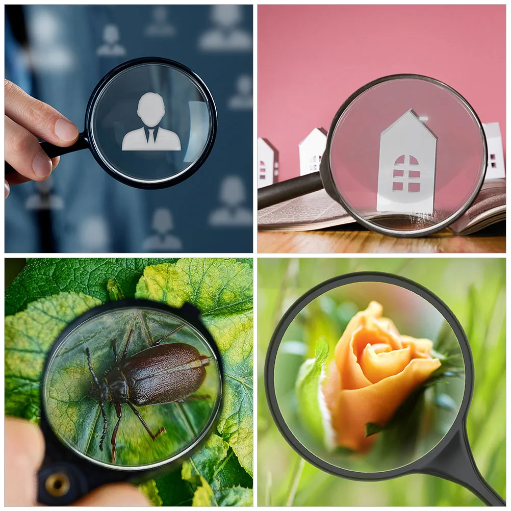 

10 Pcs Biconvex Lenses Magnifier Making Magnifying Magnified Jewelry Monocle Acrylic