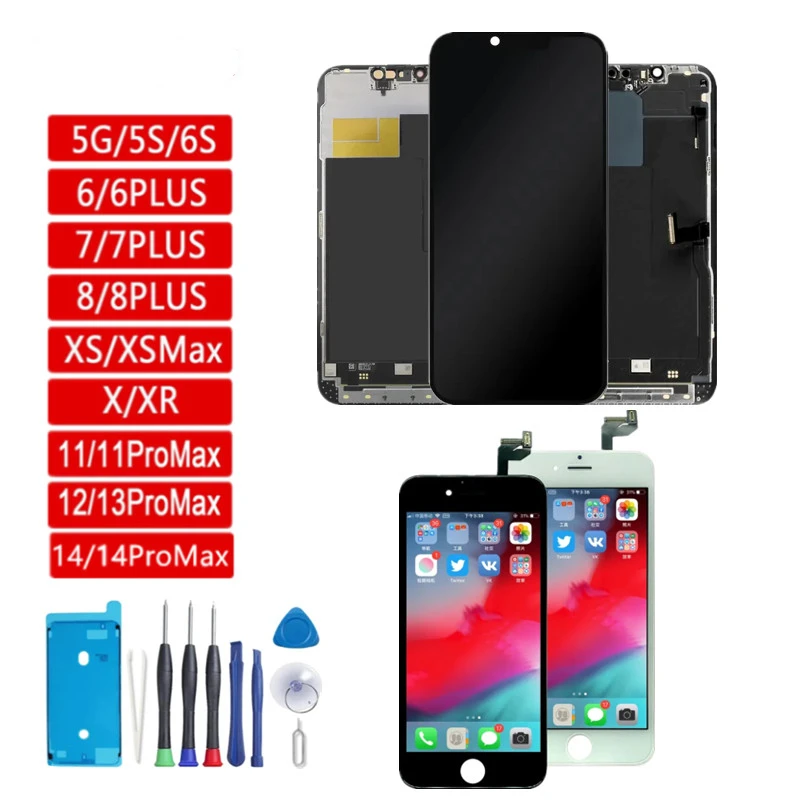 LCD Display Touch Screen Replacement, 100% Factory,for iPhone 11, 3D, New