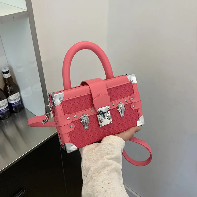 

2025 New Box Bag for Women Versatile Shoulder Bag with Top Handle, Minimalist Crossbody Purse for Daily Use