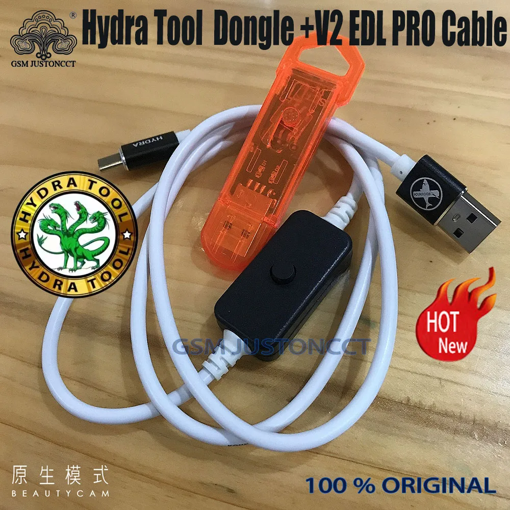 2023 NEW Original HYDRA DONGLE And Hydra V2 EDL Pro Type-C USB Cable For all HYDRA Tool Softwares