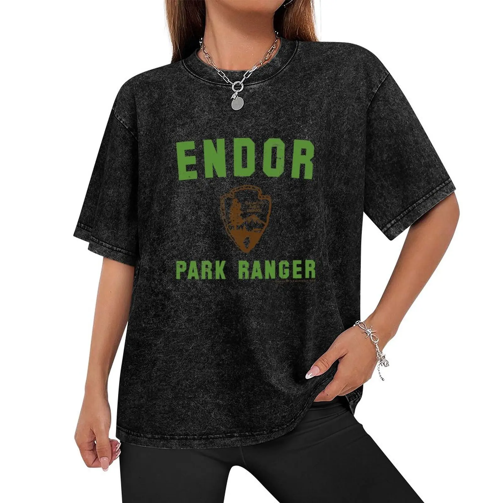 Endor Park Ranger T-Shirt cotton graphic tees customizeds cute clothes summer 2025 funny t shirts for men