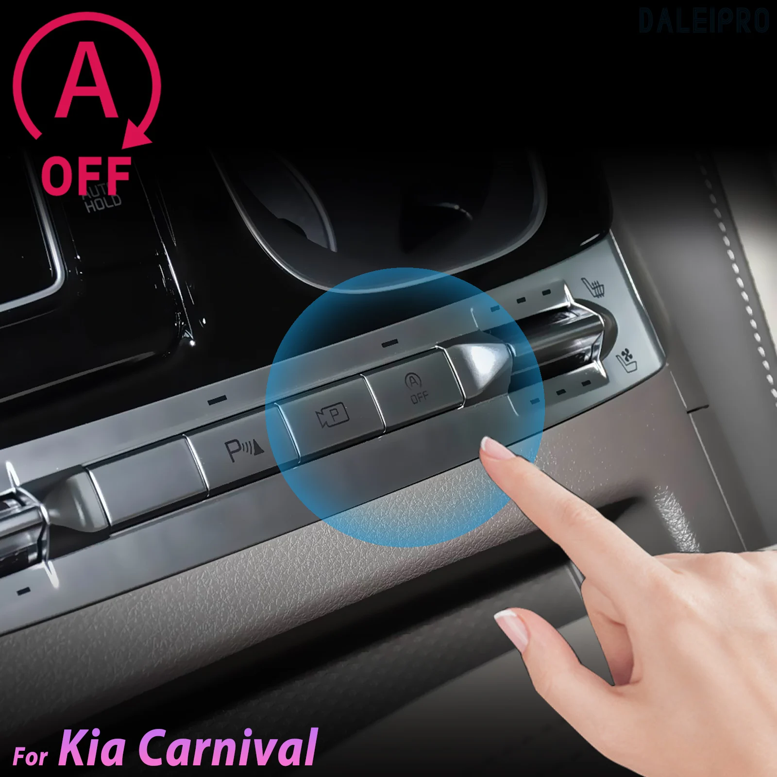For Kia Carnival KA4 2021 2022 Automatic Stop Start Engine System Memory Module Cancel Car Auto Start Stop Switch