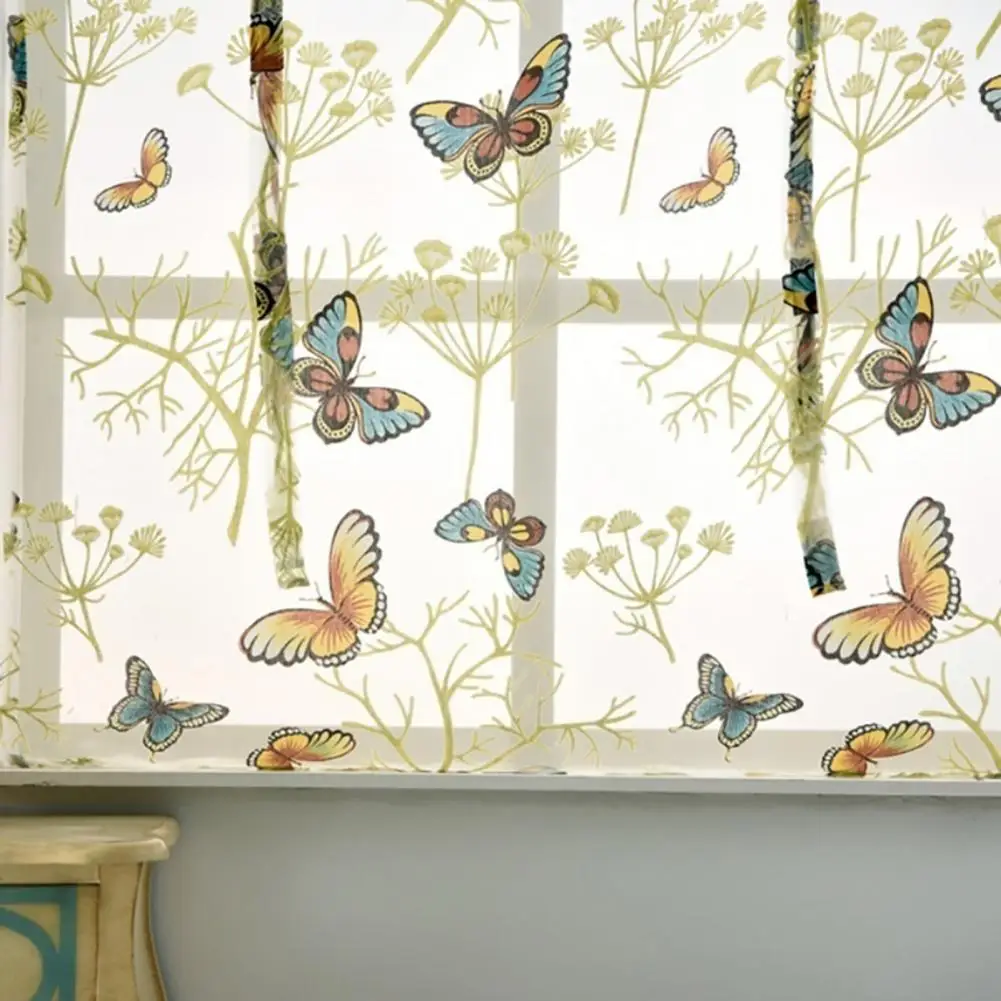 Roman Blind  Beautiful Animal Pattern Roman Blind  Polyester Flower Curtain