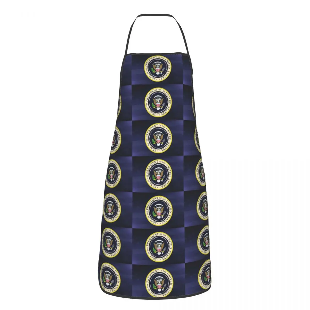 Seal Of The President Of The United States Apron Chef Cuisine Tablier Sleeveless Bib Kitchen Cleaning Pinafore for Women Men