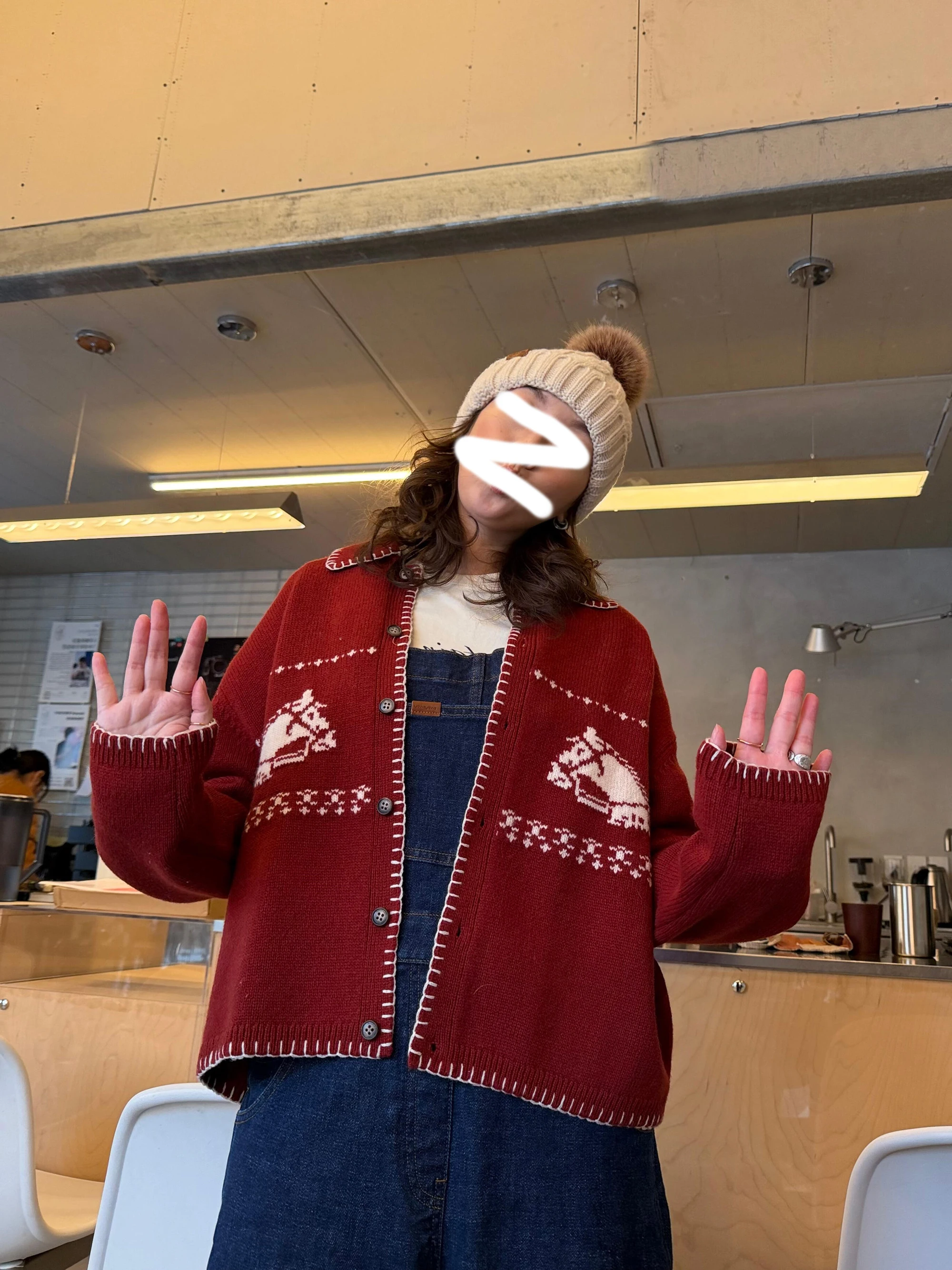 

Новый вязаный кардиган женский 2026 года, красный, мягкий, красивый, милый, французский стиль, стандартный крой