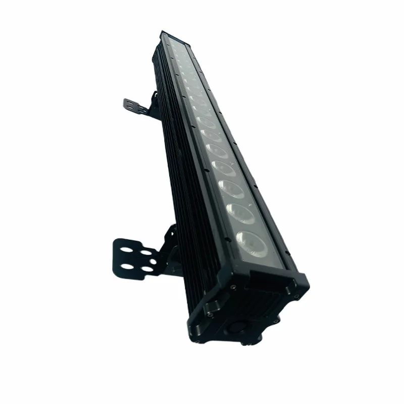 18 10 واط في الهواء الطلق غسالة الجدار مقاوم للماء كامل اللون RGBW 6 في 1 RGBWA + الأشعة فوق البنفسجية نقطة التحكم الصباغة مصباح في الأوراق المالية