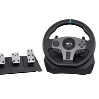 PXN V9 Gaming Steering Wheel Pedal Vibration Game Controller Compatible With XB One/PC/P3/P4/N-Switch Racing Steering Wheel