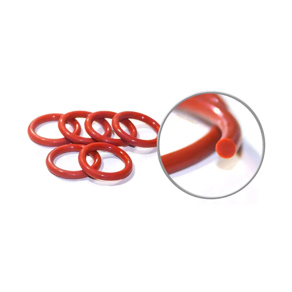 225pcs Universal O-Ring Assortment Kit Set O-Rings Red Silicone VMQ Seal Sealing O-Rings Silicon Washer Rubber Wear Accessories