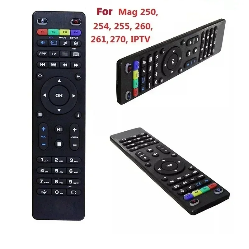 

YP Remote Control for MAG254 MAG250/255 MAG260 MAG261 MAG270 with TV Learning Function for Linux Tv Box, IPTV Video Players