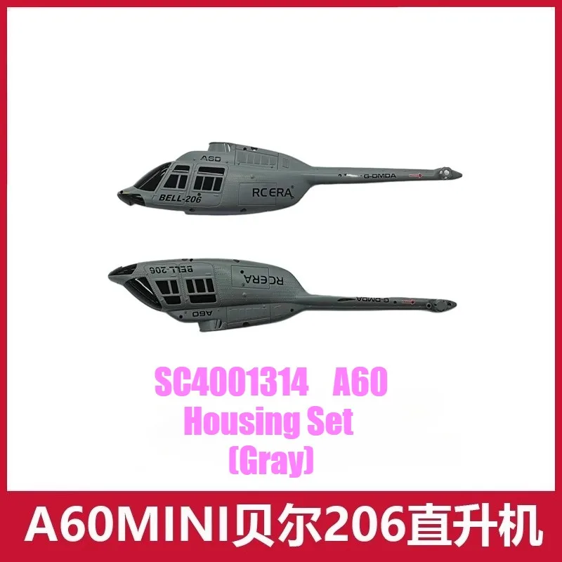 RC ERA A60 MINI Bell206 piezas de helicóptero por control remoto Motor trasero eje principal Motor engranaje de dirección colección de accesorios