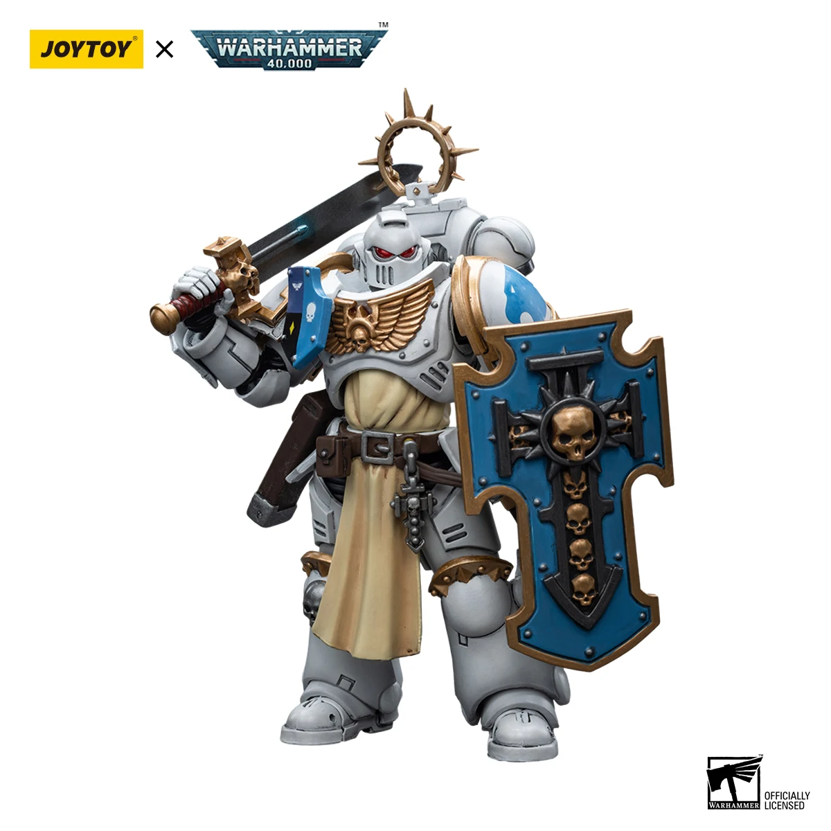 Joytoy 1/18 Action figur Warhammer 40k weiße Konsuln Blade guard Veteran Collection Modelle