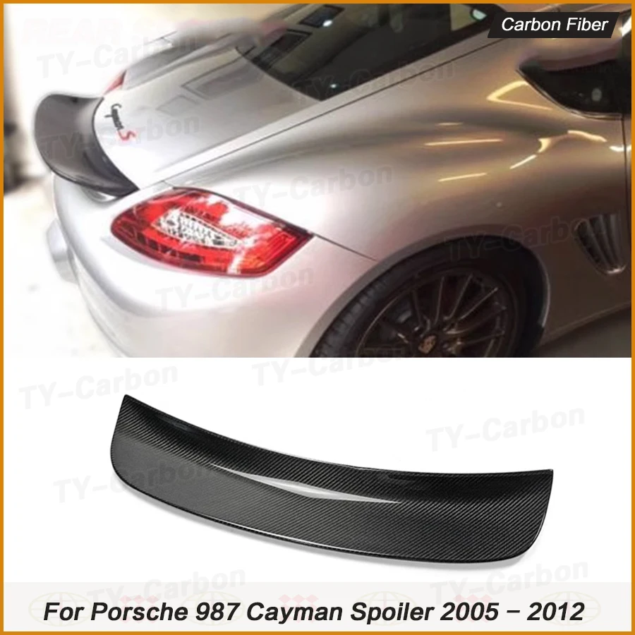 ポルシェ ケイマン 987 S 2005-2012 リアスポイラー FRP 無塗装