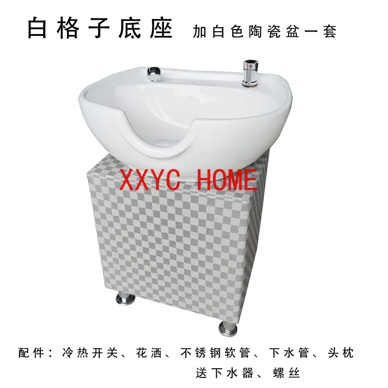 Sitting Shampoo Chair Flushing Bed Sitting Pool Ceramic