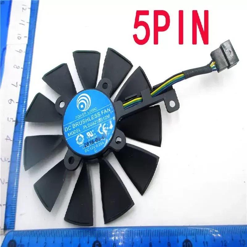 Fan for ASUS Raptor ASUS GTX 1060 GTX 1070 RX 480 Graphics Card Diameter 87MM