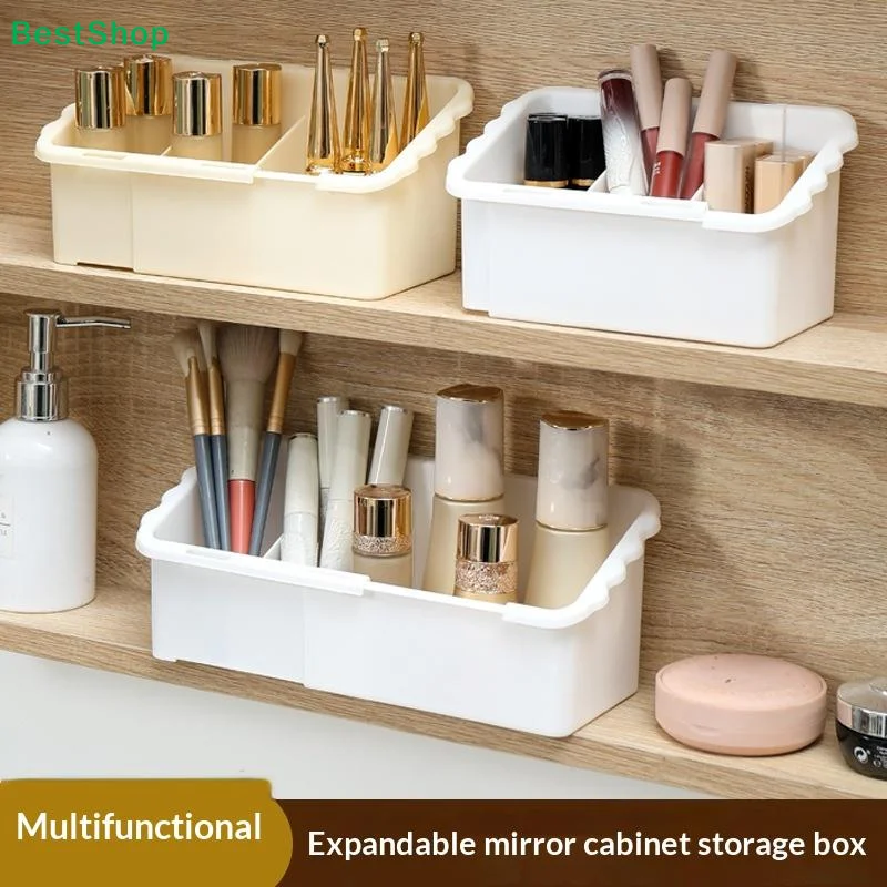 Multifunctional Adjustable Telescopic Storage Box, Multi-purpose Storage Box For Drawers,Cabinets And Vanities
