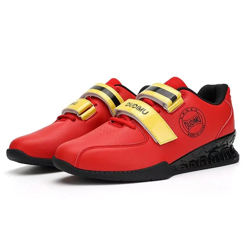 Professional Weightlifting Shoes - Unisex Squat and Deadlift Specialised Indoor Fitness Shoes Unisex Weightlifting Shoes