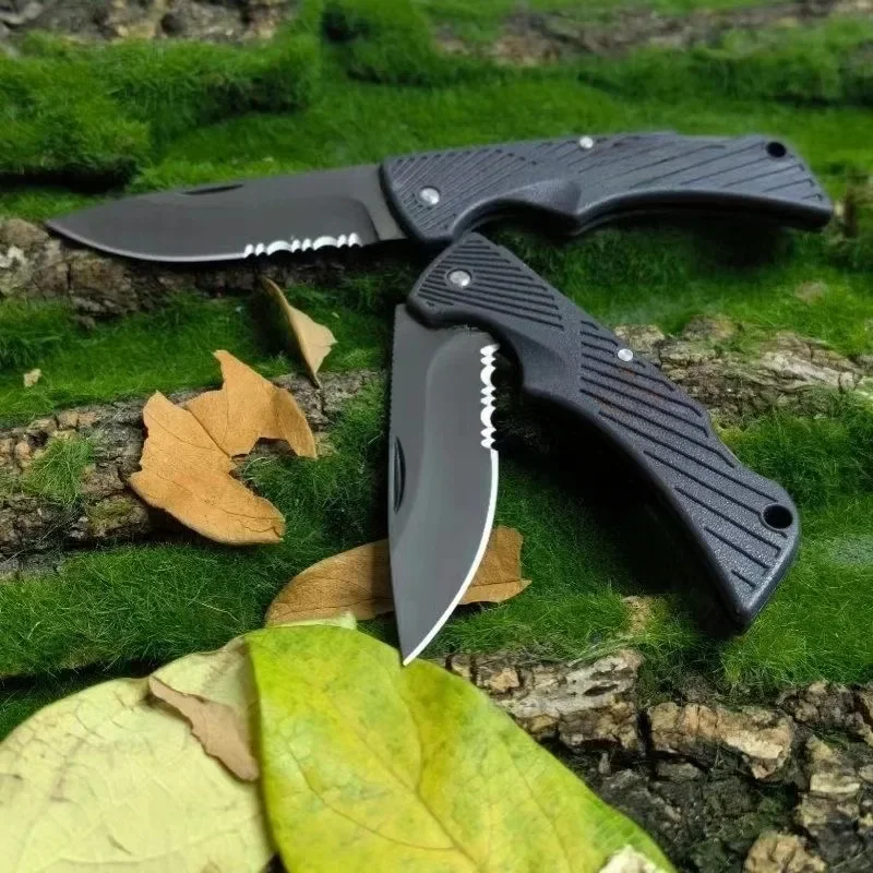 Outdoor Folding Pocket Knife, Defensive Knife, Multi-purpose, Hiking, Cutting, Survival, EDC Tool