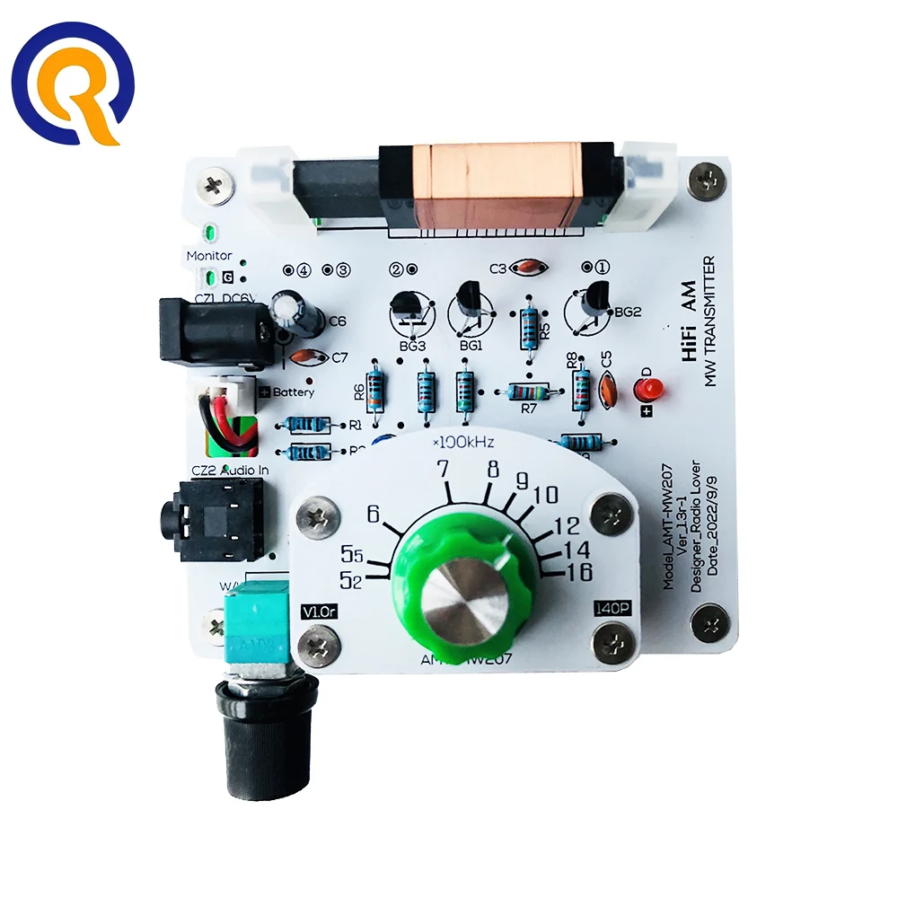 

Средневолновой радиопередатчик AM 525 ~ 1605 кГц, радиоплата, полностью дискретная схема