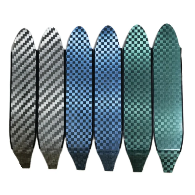 

Ласты для фридайвинга из углеродного волокна, 1 метр, высококачественные, с сетчатым узором, светящиеся, индивидуальный цветной дизайн