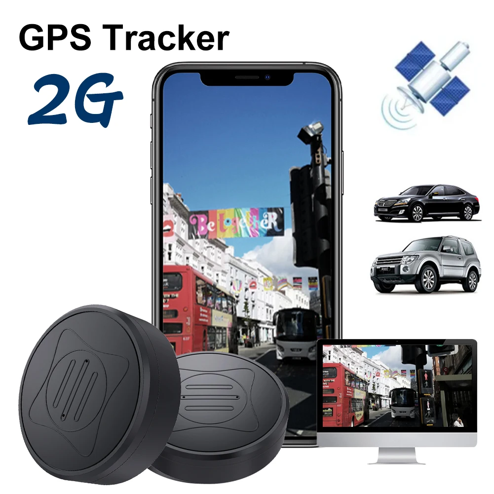 Mini GPS Locator Dtrong Magnetic Car Tracking Vehicle Anti-Theft Positioner For Children Pets Motorcycles And Trucks