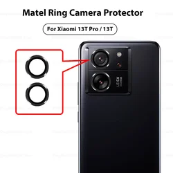 3D Curved Metal Tempered Glass Camera Protector For Xiaomi 13T Pro Xiaomi13T Xiomi Mi 13 T Pro 5G Case HD Lens Protective Glass