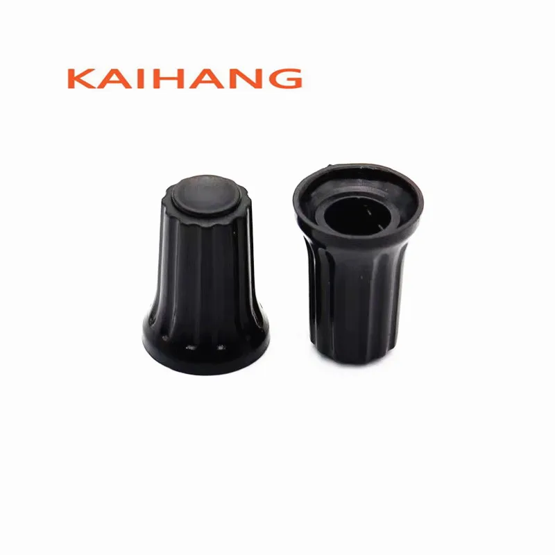 10PCS 12*16MM Plastic Knob Cap Converter speed control switch cap WH148 Potentiometer Encoder Knob cap D-Shaped Inner Hole 6mm