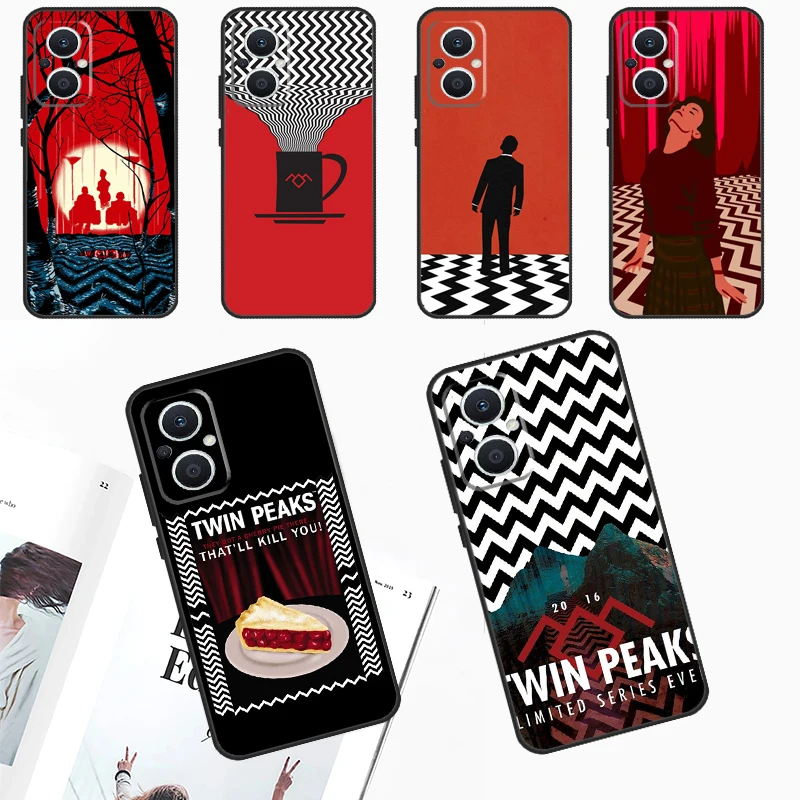 Twin Peaks Fire Walk With Me Case For OPPO Reno 10 Pro 4Z 5Z 8T 4 5 6 7 8 Lite OPPO Find X6 Pro X3 X2 Neo X5 Lite Cover