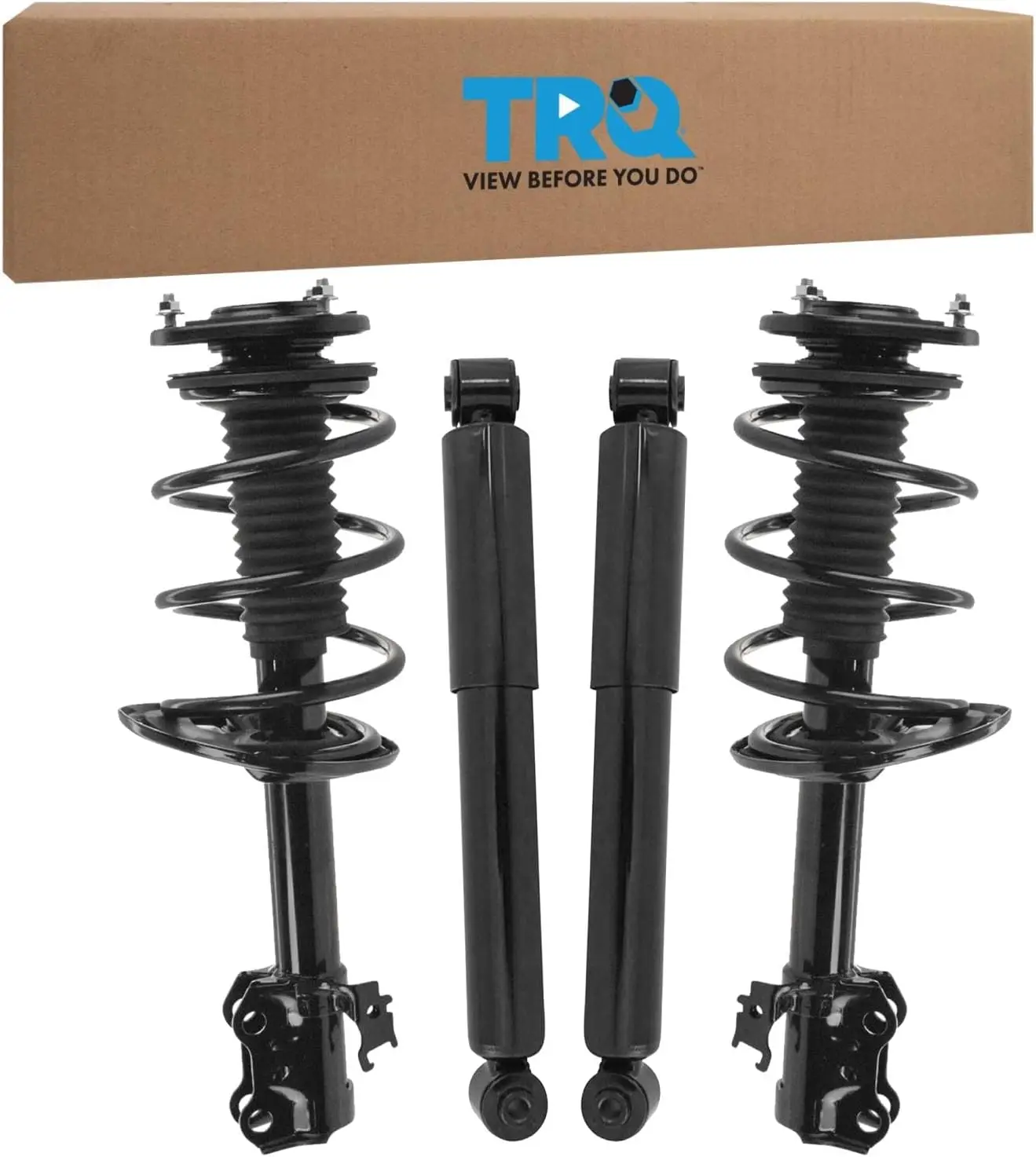 

Front and Rear Complete Strut Assembly & Shock Absorber Kit Complete Strut & Coil Spring Assembly Compatible with 2006-2008 Toyo