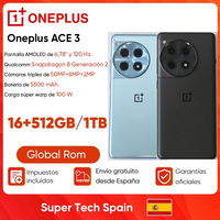 OnePlus ACE 3 5G Smartphone 6.78'' 120Hz LTPO AMOLED Snapdragon 8 Gen 2 5500mAh Battery 100W SUPERVOOC Charge Global Rom NFC