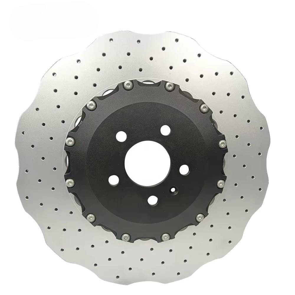 

4M0615301BM 4M0615601P Racing Disk Break Pads Floating Brakes Disc Rotors for A8 D5 A6 C8 A7 Sportback Q7 Q8