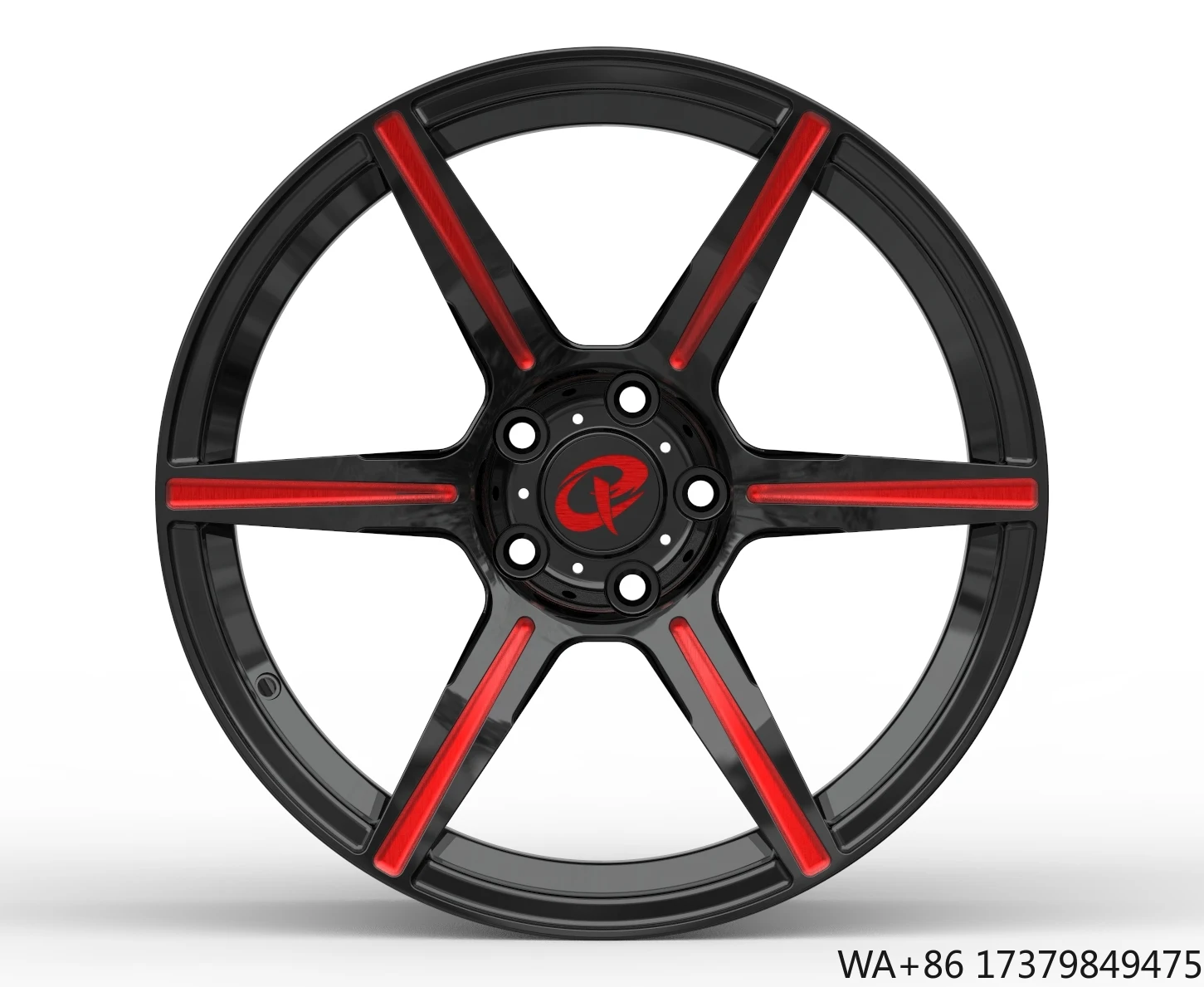 

Custom Six Spoke Wheels 5x108 5x112 5x114.3 5x120 Passenger Car Forged Wheels Rims for Range Rover