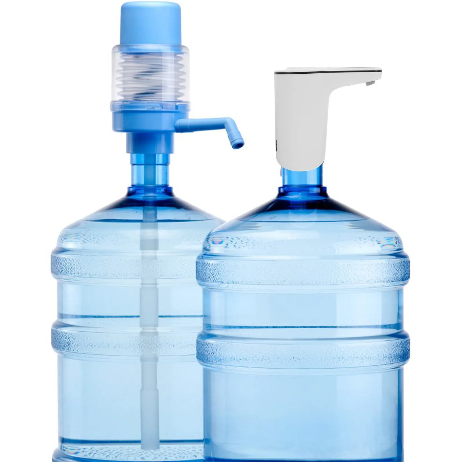 

Перезаряжаемый USB-насос для воды, компактный электрический диспенсер для бутылей 3-5 галлонов, портативный, для домашнего использования