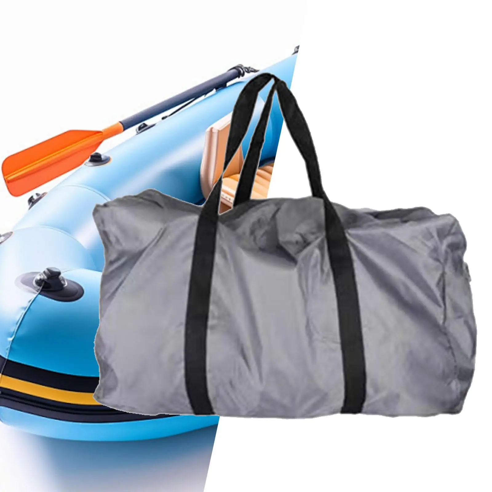 

Kayak Carry Bag Inflatable Boat Carry Bag Multifunctional Camping Lightweight Duffle Bag 75cmx45cm Waterproof Kayak Carrying Bag
