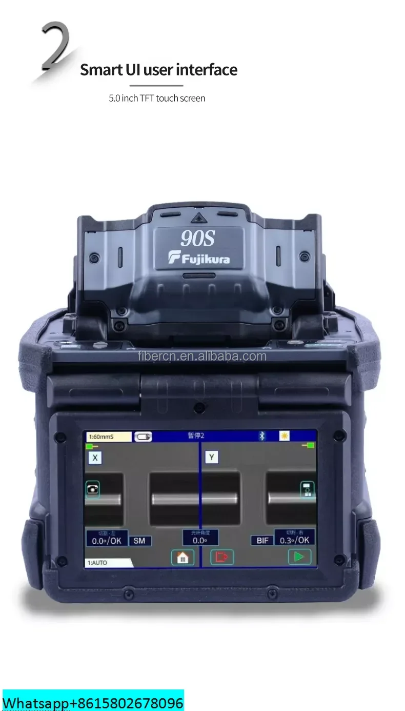 Fusion Splicer Machine Japan original FSM-88S+ FSM-90S FSM-90S+ Core to core alignment with CT-50 CT-08 Cleaver