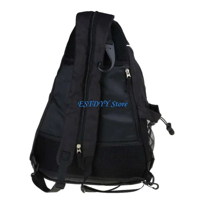

G6DE Adjustable Slings Bag Crossbody Backpack for Courts Pickleball Bag Adult Pickleballs Paddles Bag Sport Pickleball Bag