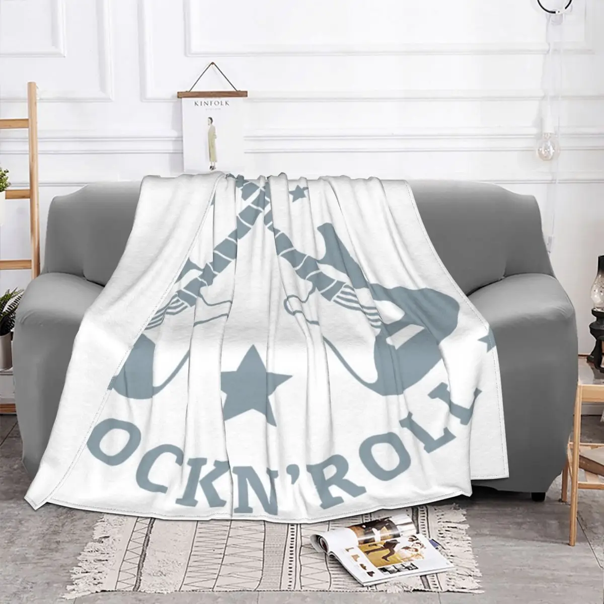 Rock N Roll 2128 Home Couple Blankets Home And Decoration Throw Blanket