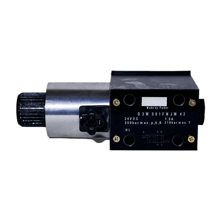 Cross-borderHot salesindustrial ไฮดรอลิกแม่เหล็กไฟฟ้าวาล์วทิศทางวาล์วไฮดรอลิก D3W001ENJW42