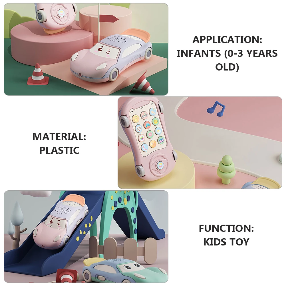 1pc macchina per la storia di illuminazione musicale giocattolo educativo per bambini telefono di simulazione multifunzionale giocattoli per bambini apprendimento educativo