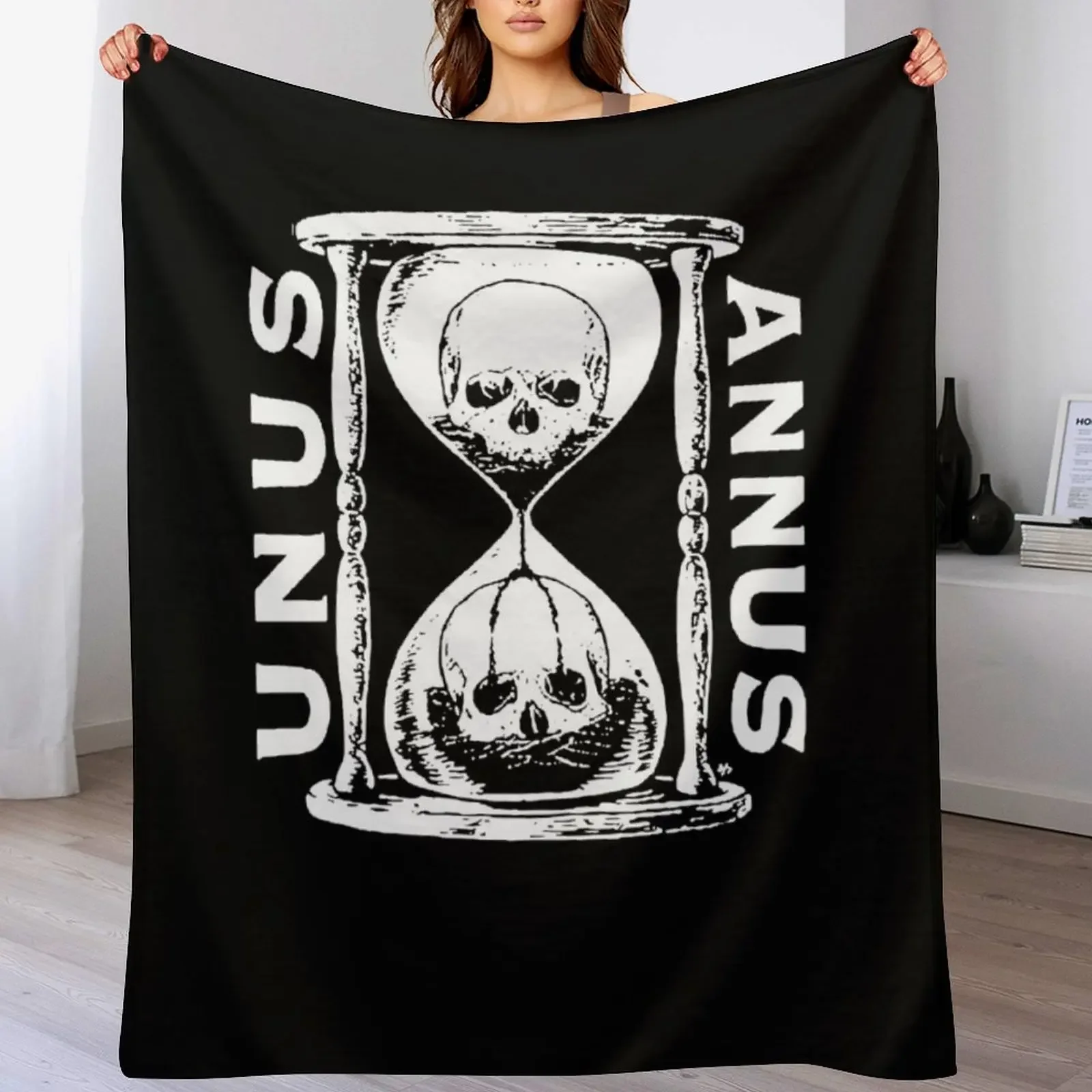 

unus annus Throw Blanket Thins Blankets For Sofas Sleeping Bag wednesday Blankets