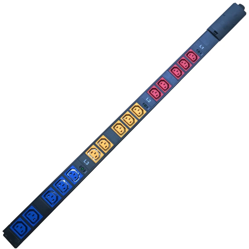 GWGJ OEM 380V 415V 433V 15 Ports C13 Outlets Power Distribution Unit PDU Sockets for Rack Mount