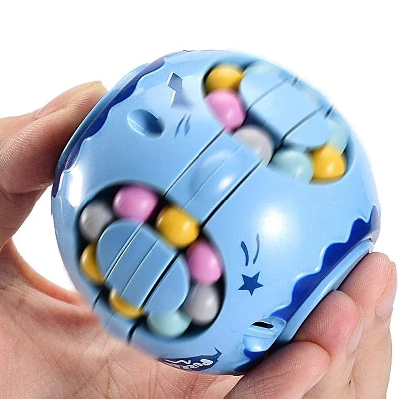 Rotate Slide Magic Bean Cube Gyro Toys Spinner 3D Ball Antistress Fingerspitzen Spiele Geschenk für Kinder Erwachsene Teenager