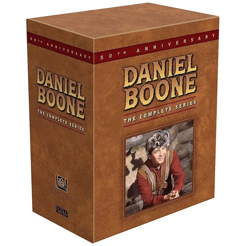 Daniel Boone Season 1-6 Complete Works 36 DVDs English Pronunciation Subtitles