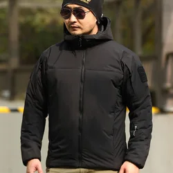 Nuova giacca imbottita in cotone tattico Aladdin da uomo autunno inverno Outdoor caldo antivento pendolarismo militare impermeabile capispalla cappotto