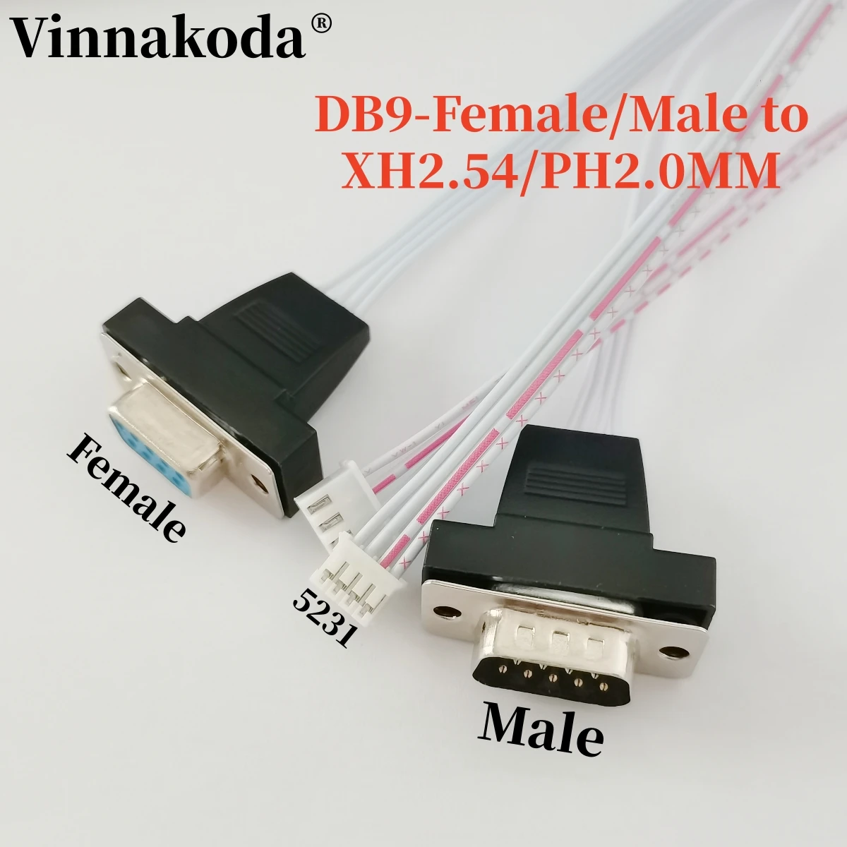 

DB9 Serial Cable RS232 Adapter XH2.54/PH2.0 for Android Android Mainboard COM Port 4P Small Mouth Line